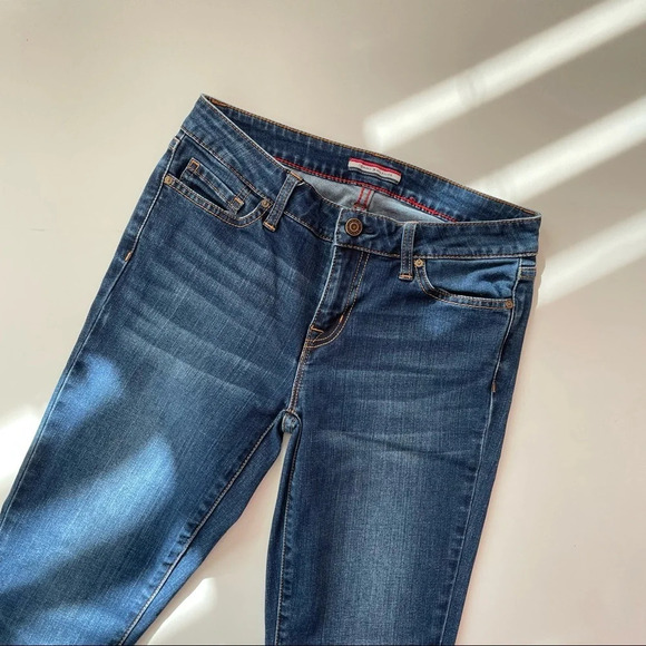 Tommy Hilfiger Skinny Blue Jeans Medium Wash Casual Denim Size 2 Short - Picture 9 of 9